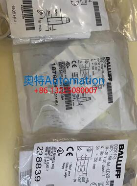 巴鲁夫BALLUFF关电开关BOS01R3 BOS 18M-NA-LD20-S4全新原装现货