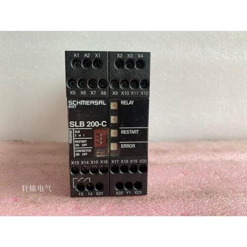 SCHMERSAL SLB200-C04-1R 24V德国施迈赛安全继电器SLB200-C议价$