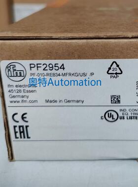 IFM PF2954 PI1807 PL2657 PM1605 全新原装易福门 现货议价$