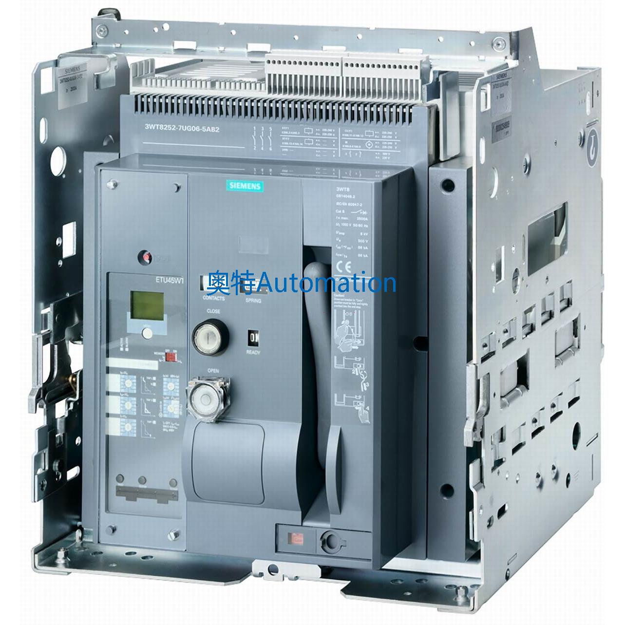 西门子3WT8252-5UG04-5AB1 空气开关3WT8 智能框架断路器2500A议