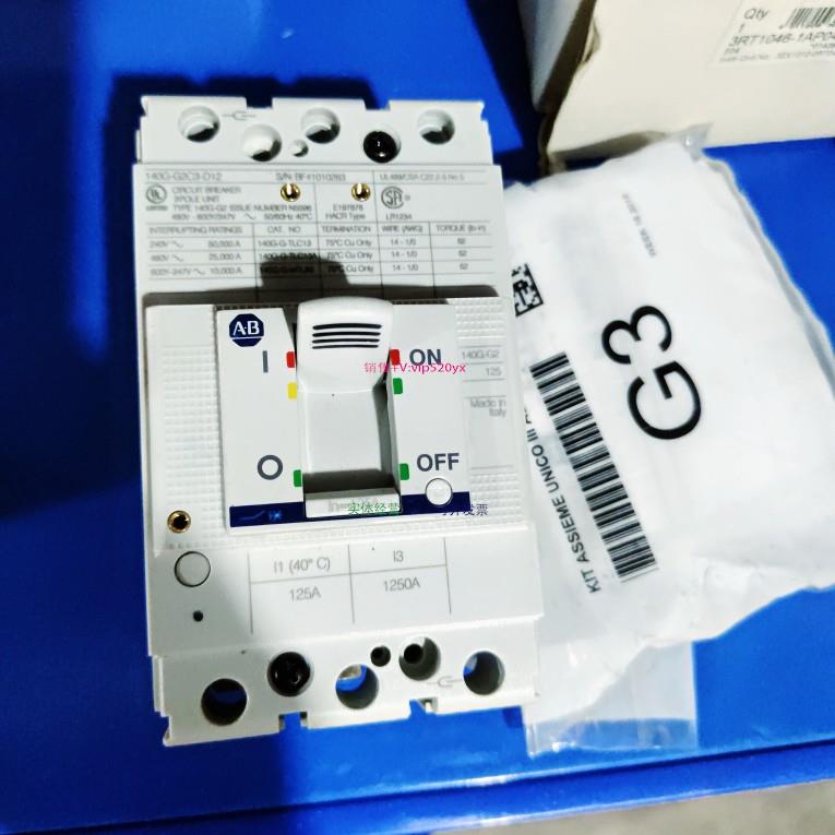 配件罗克韦尔 AB 140G-G2C3-D12 125A 3P议价