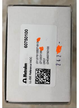 瑞士万通参比电极60750100 LL-ISE REFERENCE WOC 6.0750.100议价