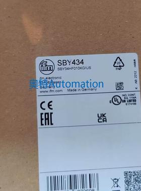 IFM SBY323 SBY434 SBY233 SBY232 全新原装易福门 现货议价$