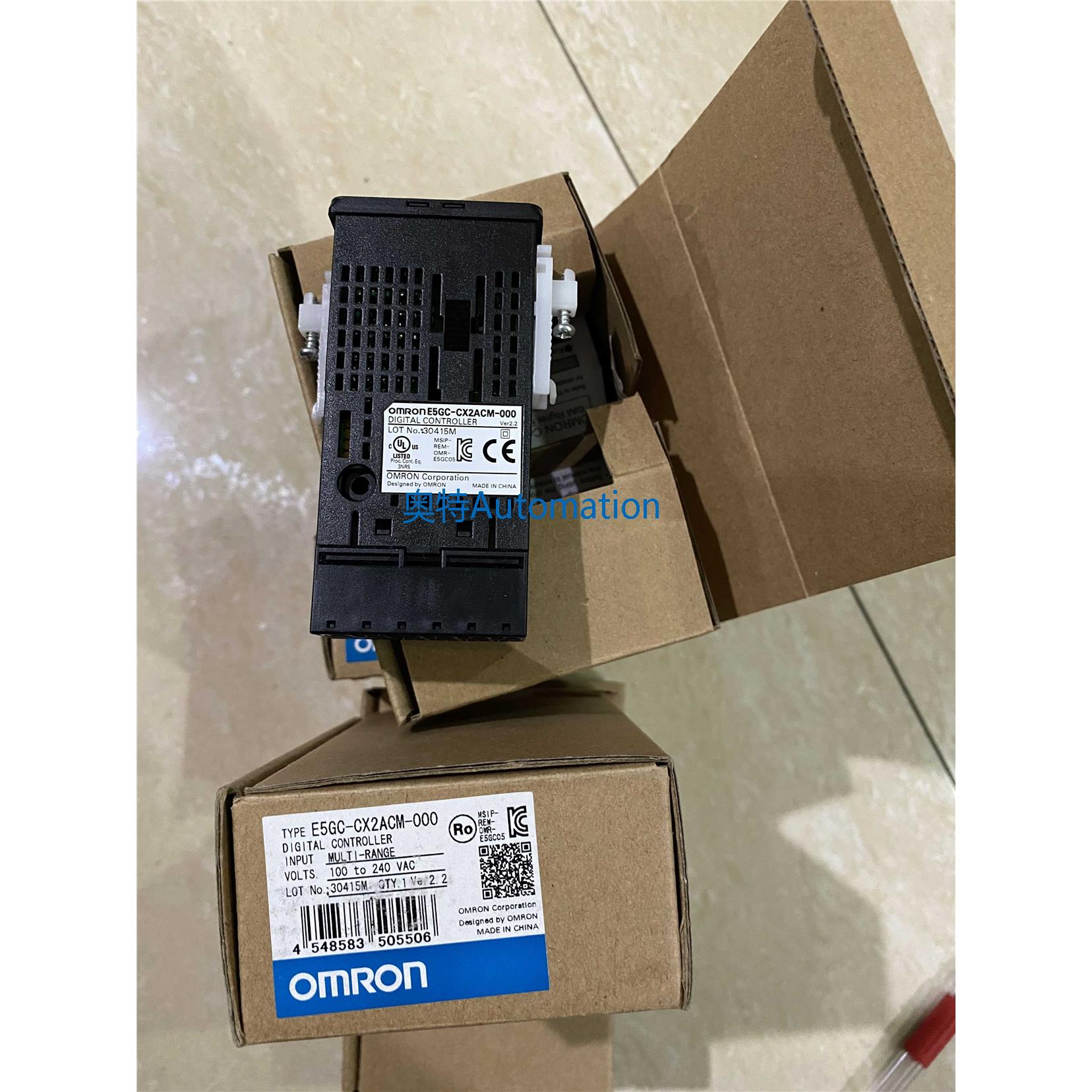 原厂温控器E5GC-CX2ACM-000 E5GC-QX1D6M-015 E5GN-Q1TD QTD议价$