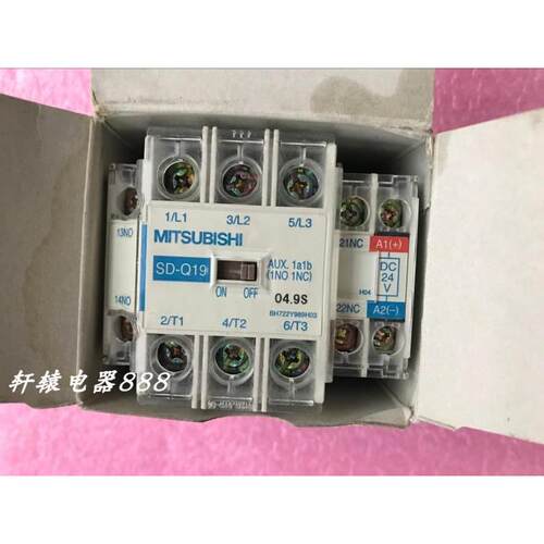 全新原装日本三菱直流接触器SD-Q19 DC24V DC48V 1a1b议价$