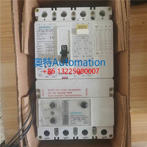 西门子断路器3VF3212-1MU41-0AA0漏电3VF9325-1BA11 100-125A议价
