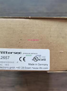 配件全新原装正品 IFM PL2657 传感器 现货销售议价