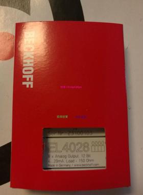 配件进口 EL4028 EL4002 EL4024模拟量现货议价