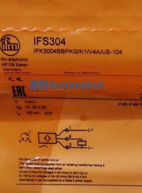 【包邮】IFM IFS304 IFS317 IFS700 IFS703 全新原装易福门议价$