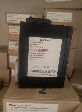 配件MOXA Mgate 5119-T 网关 现货议价