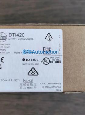 全新原装 IFM易福门 DTI420 传感器 现货销售议价*