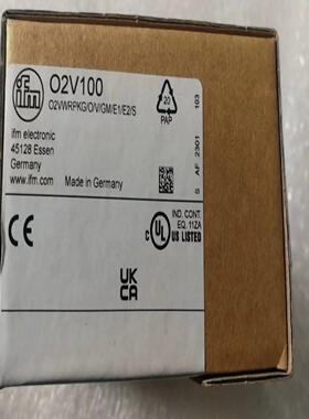 配件易福门全新传感器  型号O2V100工程剩余全新未使用议价