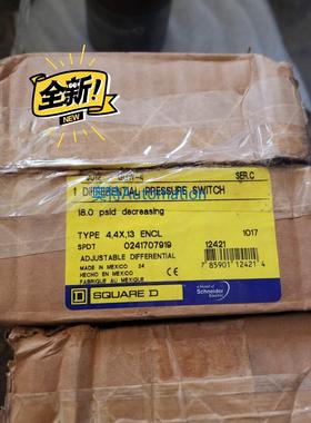 美国 SQUARE D 9012 GGW-4 压力开关议价$