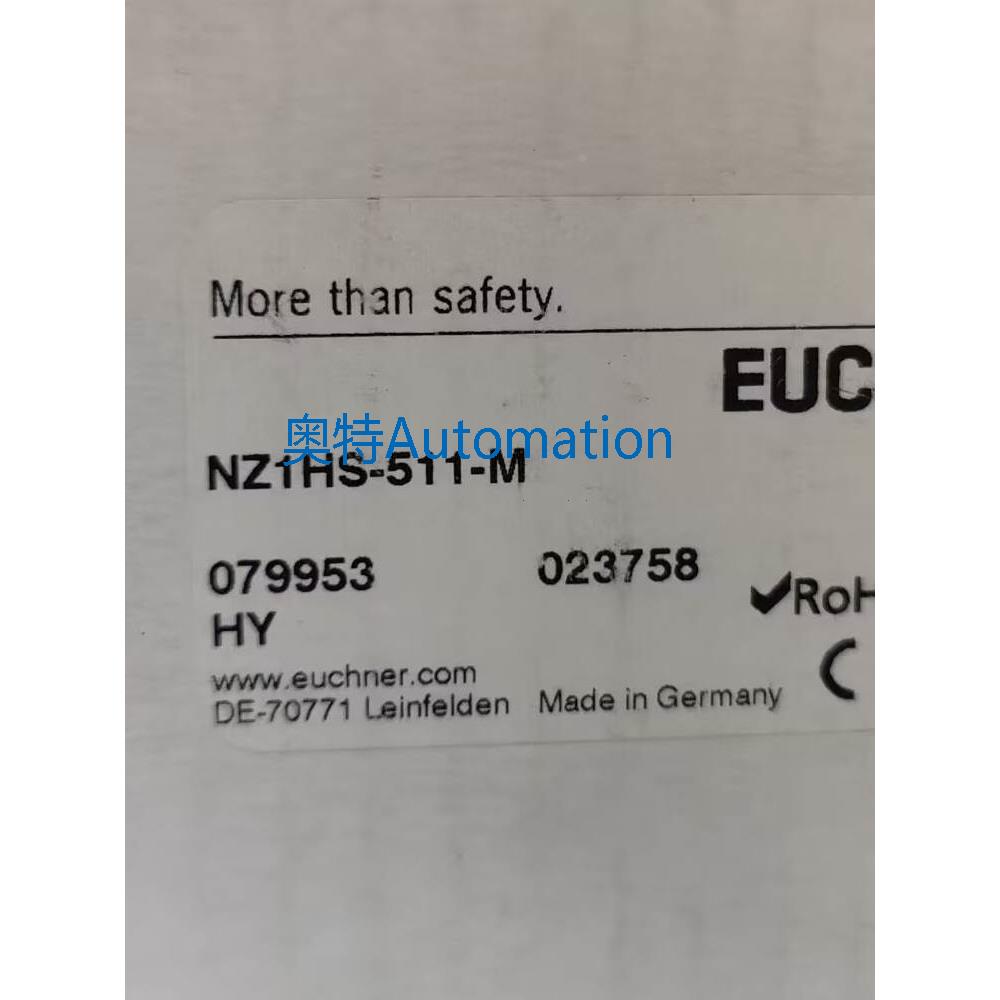全新原装EUCHNER 现货包邮 安士能 NP1-928AS-M NZ1HS-511-M议价$