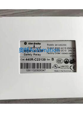 AB全新AB罗克韦尔安全继电器MSR131RTP 440R-C23139 现货议价$