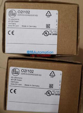 全新易福门O2I102激光镜头传感器021102 原装议价$