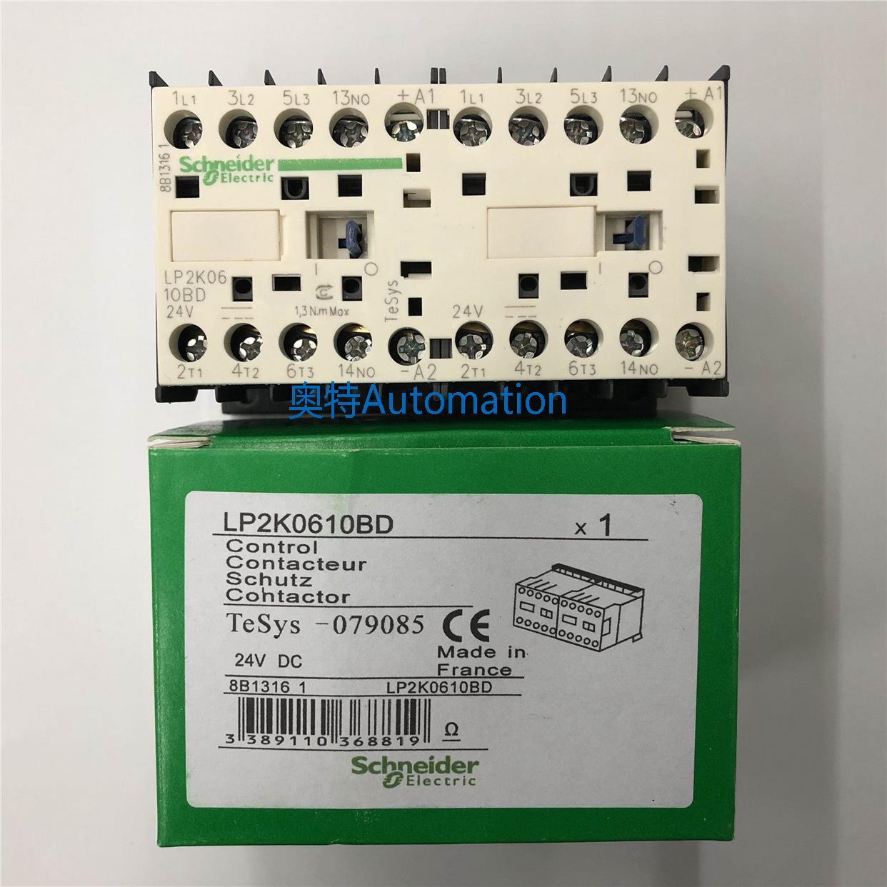 原装LP2K0610BD DC24V施耐德机械联锁可逆直流接触器议价$