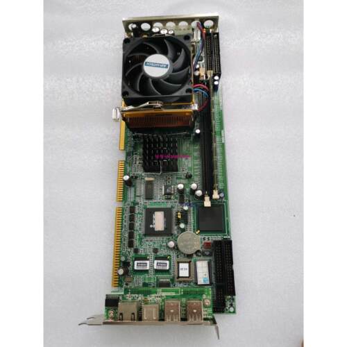 配件工控机主板PCA-6186 Rev.A1,双网口，四USB口，带内存风扇议