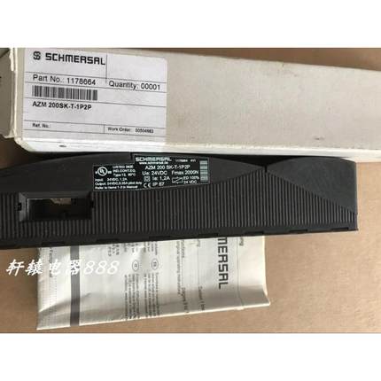 原装施迈赛SCHMERSAL安全门锁开关AZM200SK-T-1P2P议价$