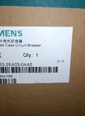 配件塑壳断路器3VT8563-2AE03-0AA0 3P议价
