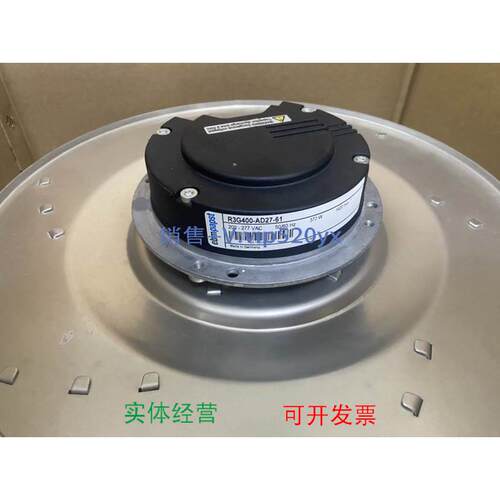 现货供应德国进口离心风机R3G400-AD27-61 200Ｖ-277Ｖ 370W ebmp