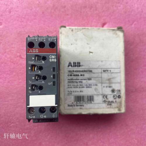 ABB原装监视电磁继电器CM-SRS.M2 1SVR430840R0700议价$