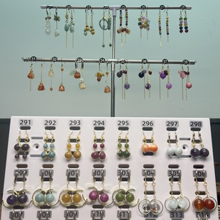 原创设计天然翡翠水晶玉石碧玺玛瑙玉髓琉璃 直播看货扣数专拍