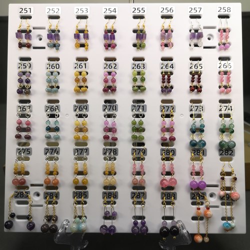 直播看货E版原创设计耳饰天然翡翠水晶玉石碧玺玛瑙玉髓