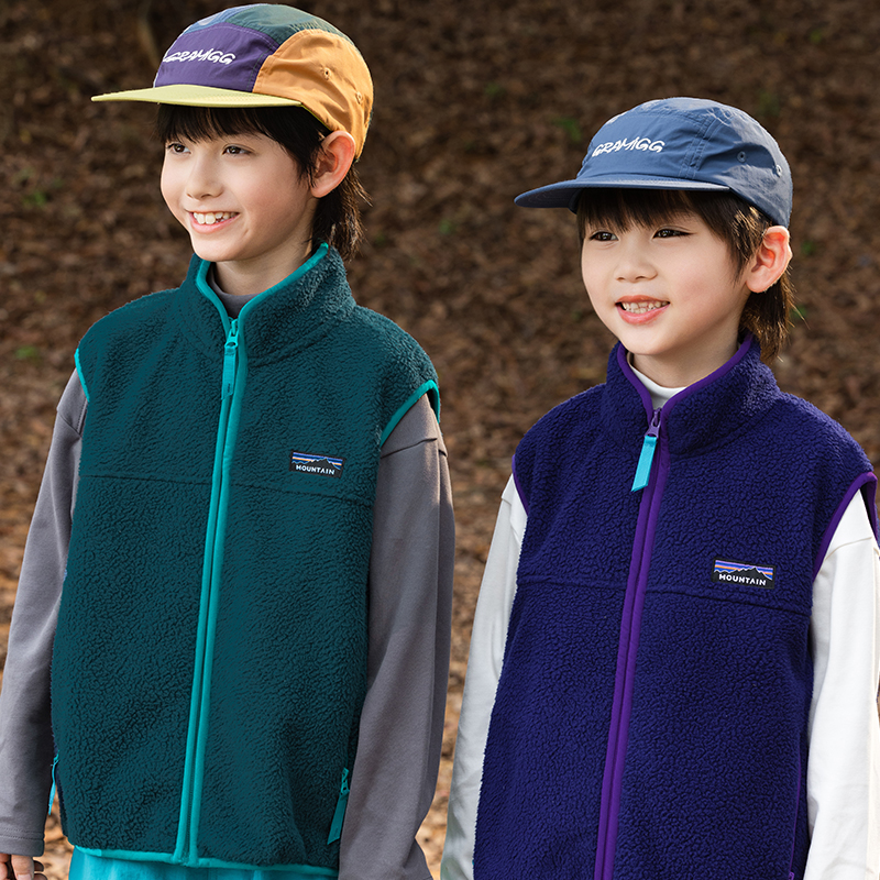 百搭外套中大童装秋冬保暖背心潮