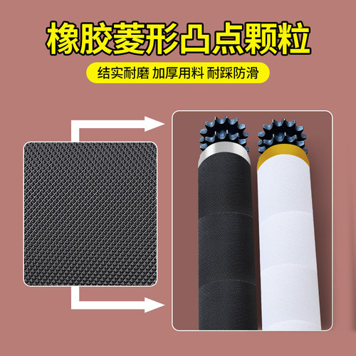 滚筒防滑胶套无动力辊筒耐磨橡胶防滑套管缠绕带增加摩擦力防粘带