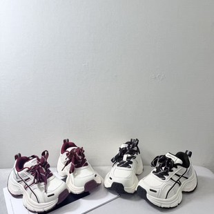 圆头潮流老爹鞋 2026春季 男女童擦色休闲轻便魔术贴软底防滑运动鞋