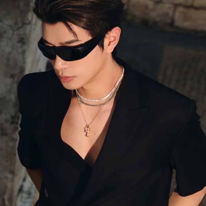 胜却人间无数赛博朋克未来感墨镜男士欧美Y2K街拍反光太阳眼镜潮