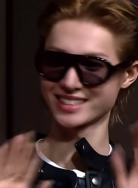 星光闪耀马丁复古大框飞行员黑色墨镜时髦简约百搭显脸小太阳眼镜