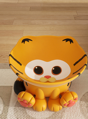 2025新款创意加菲猫狗碗宠物通用碗架食盆大容量多功能喂食饮水器