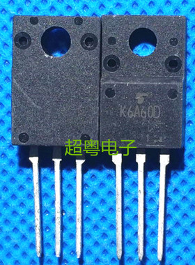 原装进口拆机 K6A60D K6A65D TO-220 液晶常用场效应管 测量好