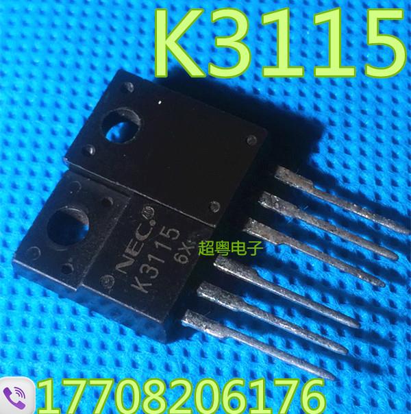 原装进口拆机 场效应管 2SK3115 K3115 N沟道 6A 600V TO-220F - 实物图