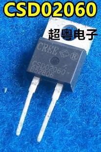 C3D02060 CSD02060 2A 600V 碳化硅 快恢复二极管 TO-220-2脚