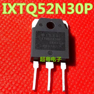 原装进口拆机 IXTQ52N30P 52N30 MOS场效应管 52A300V 测好可直拍