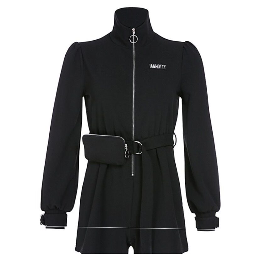 Womens Waistband long sleeve loose casual jumpsuit Casual Rompersin the Women's clothing/Boutique , Large size women  category - from Buy2taobao.com to provide professional Taobao agent buy service