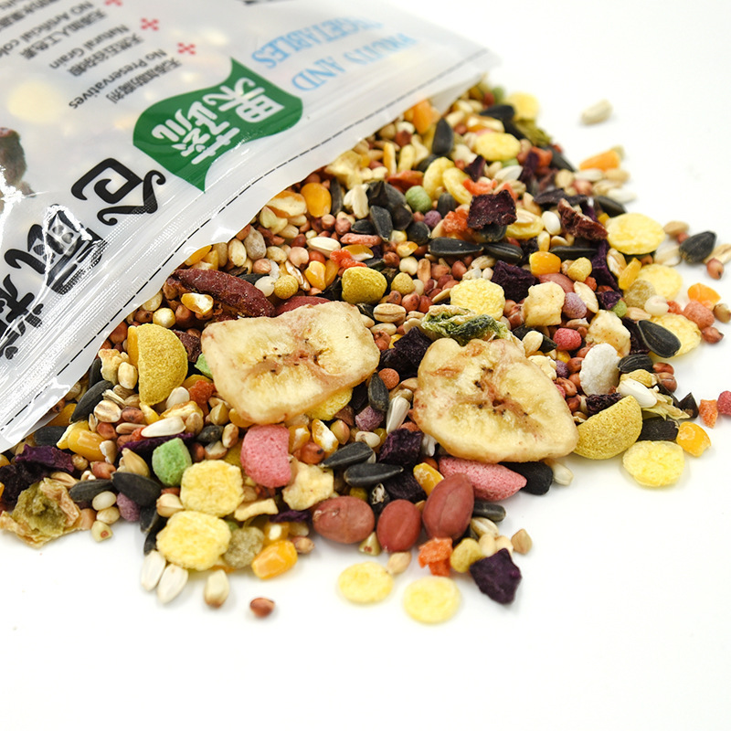 仓鼠粮小宠用品仓鼠粮食自配五谷粮海鲜粮果蔬粮面包虫干  金丝