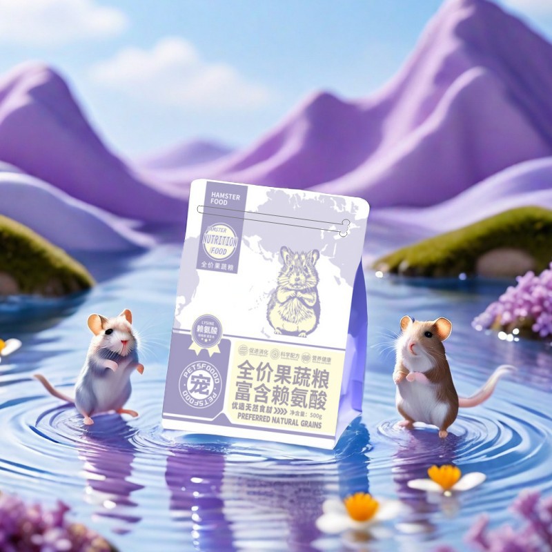 仓鼠粮 小宠用品仓鼠粮食 自配五谷粮海鲜粮果蔬粮面包虫干金丝
