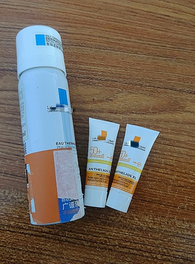 敏感肌~LI肤Q 舒缓调理温泉水喷雾50ml+防晒乳3mlX2只