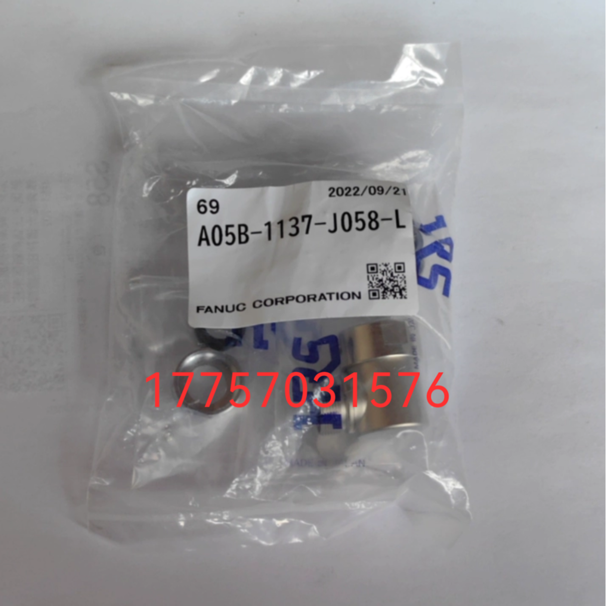 A05B-1137-J058机器人EE接头FANUC发那科接头1137-J057原装全新