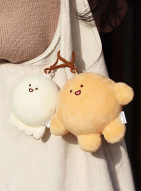 dowdow章鱼韩国代购面团玩偶钥匙扣包挂件可爱女毛绒公仔挂饰礼物