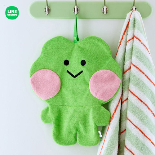 LINEFRIENDS蛙里奥擦手巾毛巾