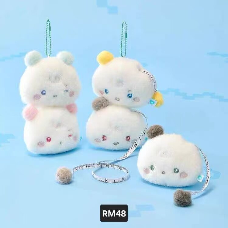PLAVE MMMM BABY ROOM 系列毛绒卷尺钥匙扣 手机挂饰图片