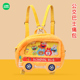 LINE FRIENDS布朗熊SESAME STREET芝麻街公交巴士痛包双肩收纳包