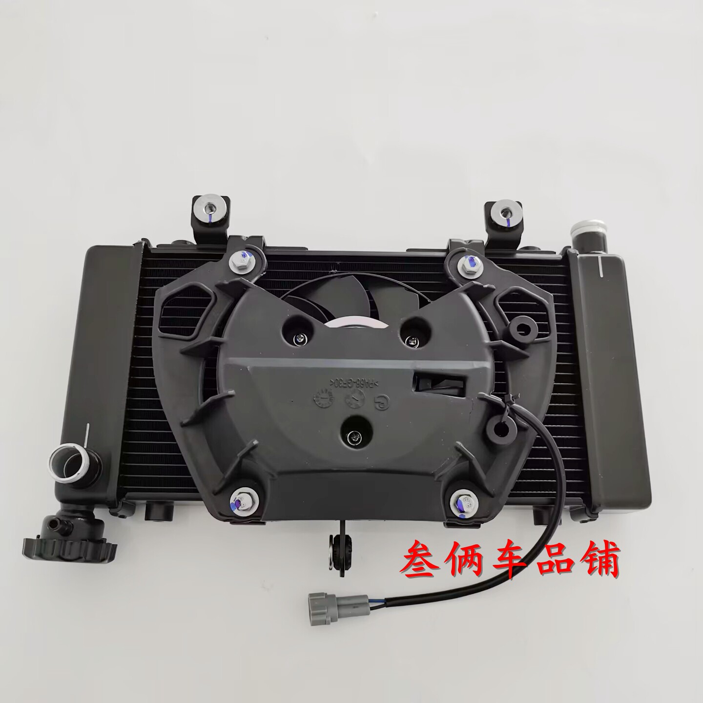 适用隆鑫VOGE无极DS525X RR525水箱风扇LX500GS散热器风扇电子扇