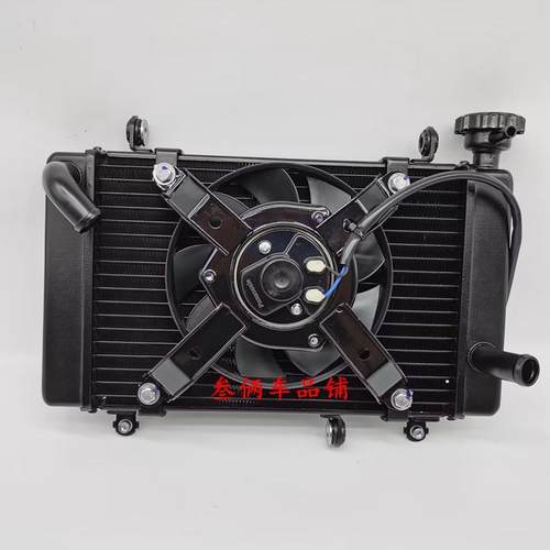 适用宗申赛科龙摩托车原厂散热器SR400GY-2C水冷器水箱风扇冷却器