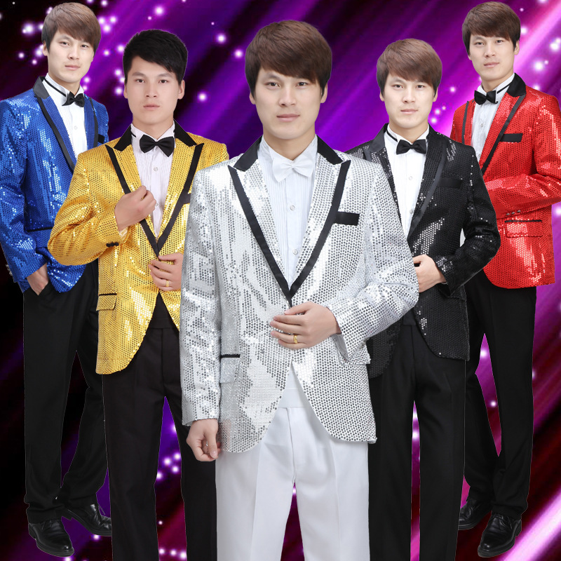 man Sequins suit stage clothing Evening party costume man full dress man 's suit coat singer Concert dancein the Men's clothing, Suits  category - from Buy2taobao.com to provide professional Taobao agent buy service